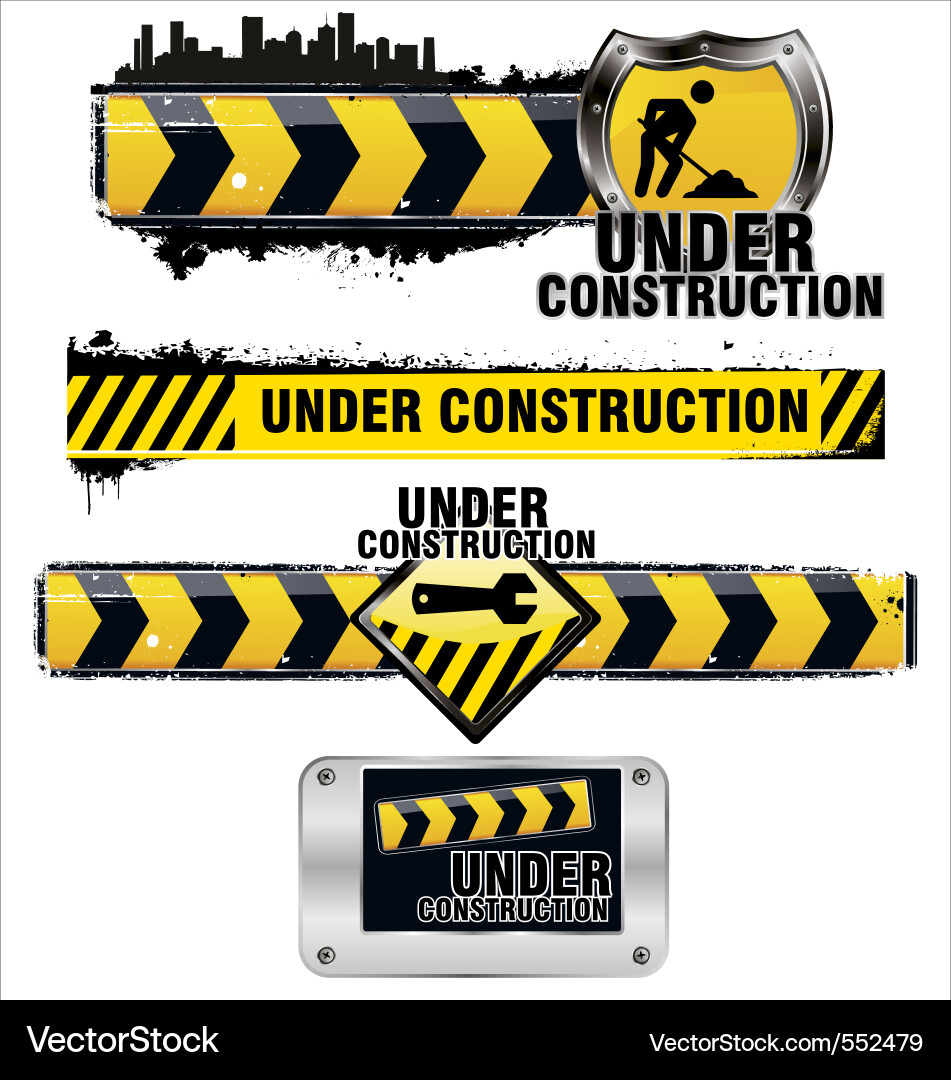Construction Site Vector Image