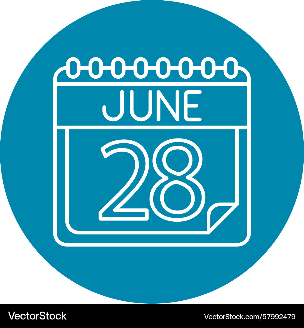 June line multi circle Vector Image