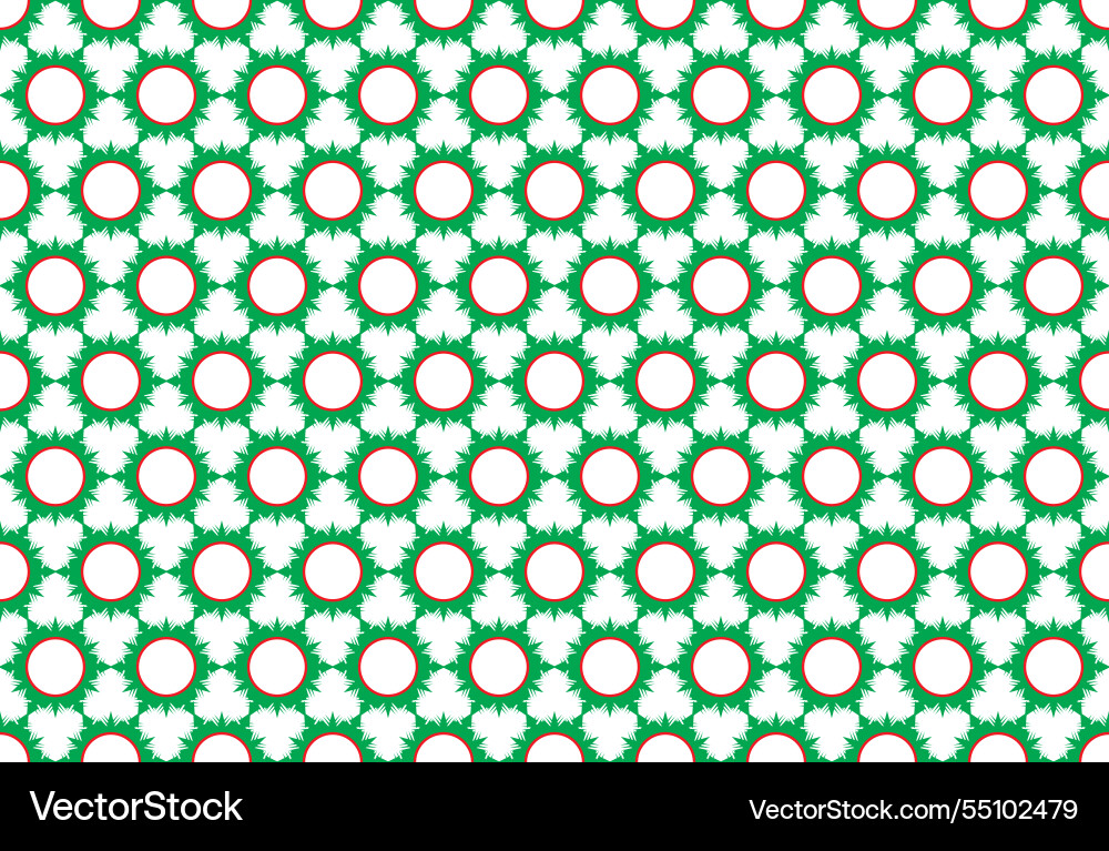 Seamless ikat pattern abstract background vector image