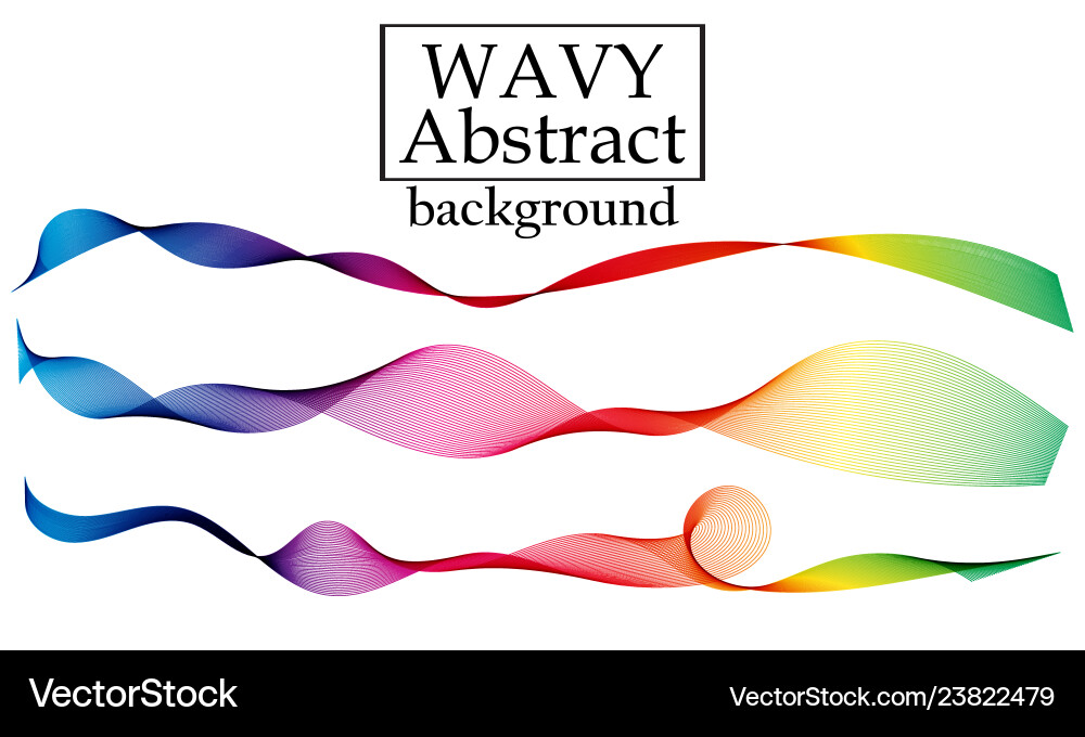 Set of fluid color shapes liquid wave flow design Set of fluid color shapes liquid wave flow design vector image