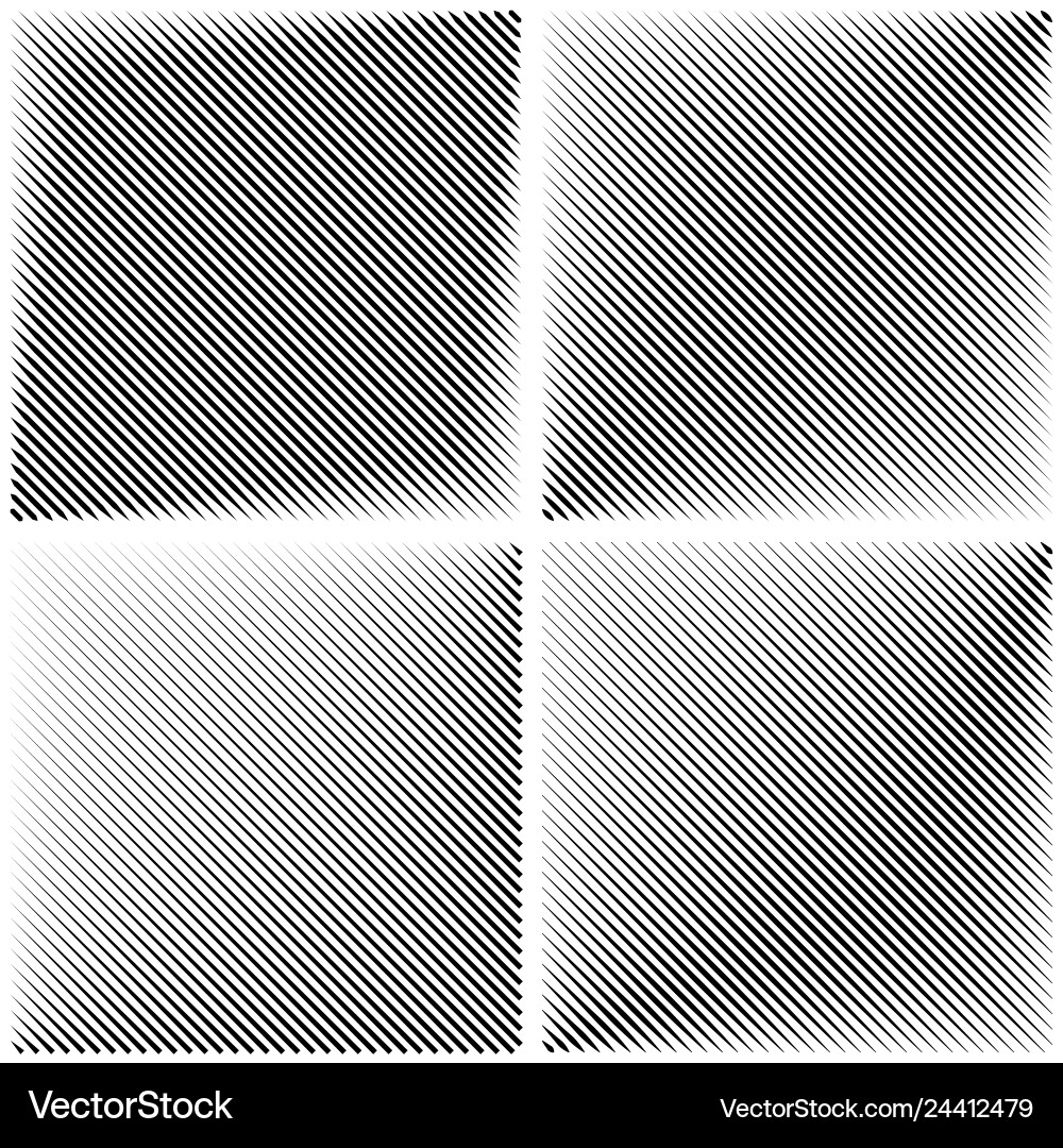 Set patterns diagonal stripe line Set patterns diagonal stripe line vector image