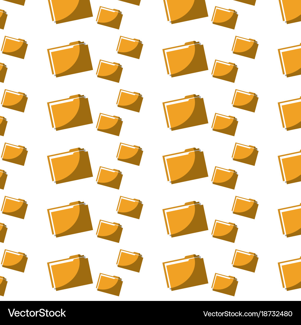 Folder file document web seamless pattern vector image