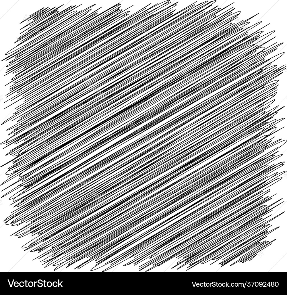 Rounded square with sketchy scribble doodle Rounded square with sketchy scribble doodle Vector Image