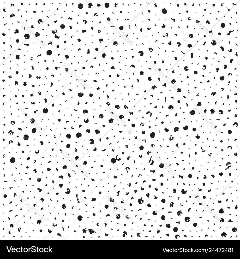 Abstract Ink Blob Pattern vector image