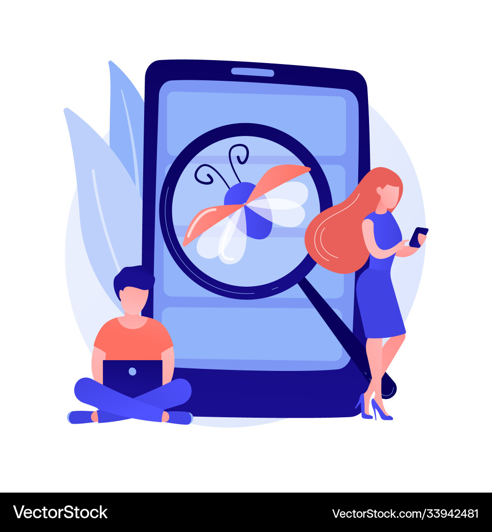Beta testing abstract concept Beta testing abstract concept vector image
