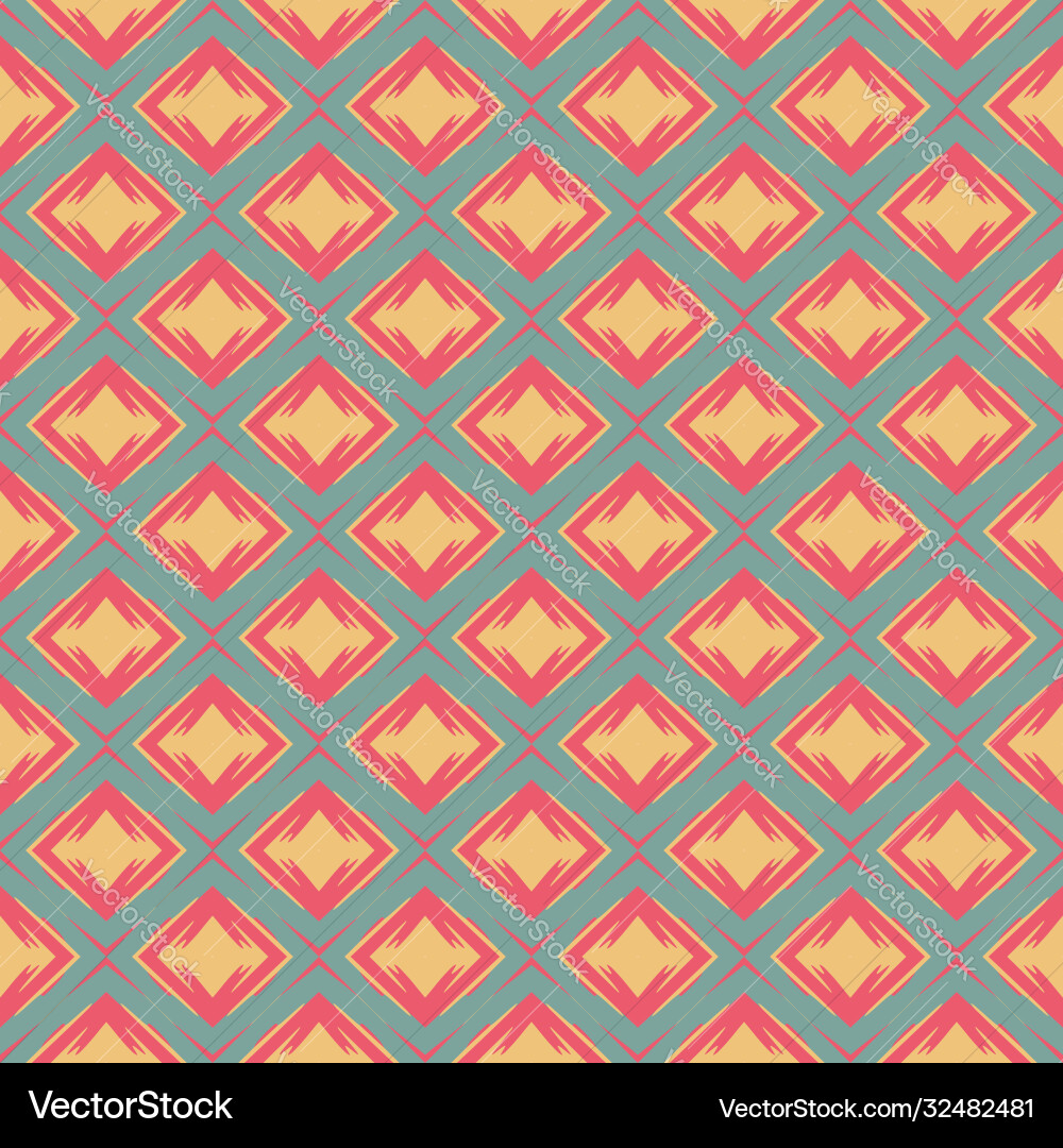 Geometric Colorful Pattern Vector Image
