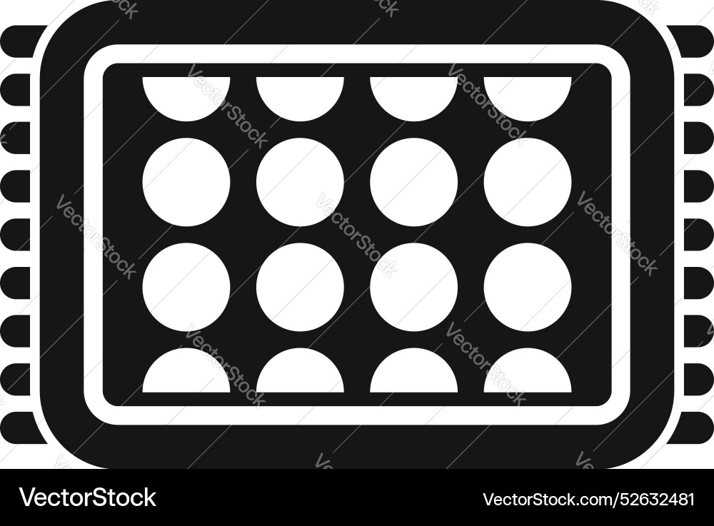 Hardware cpu mit vielen Bearbeitungskernen Icon Hardware cpu mit vielen Bearbeitungskernen Icon vektorbild