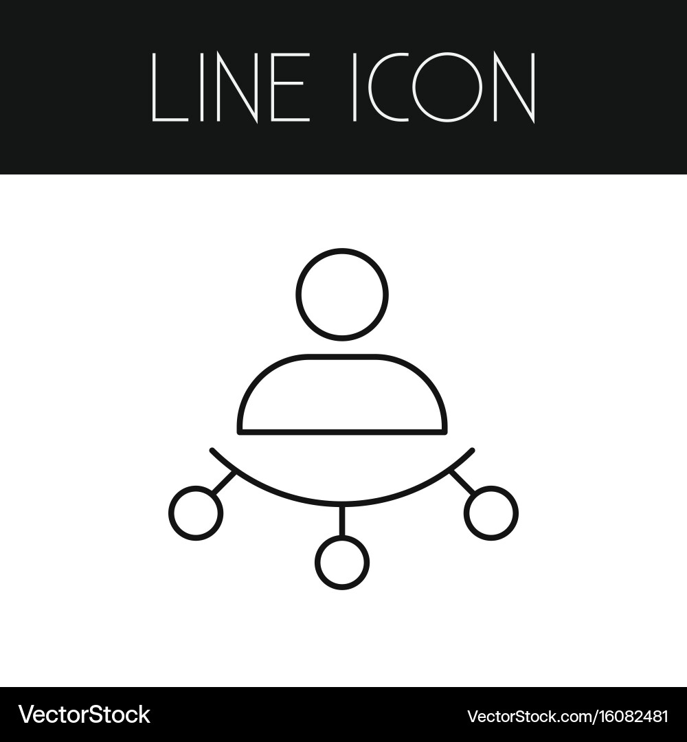 Isolated tasks outline human element can vector image