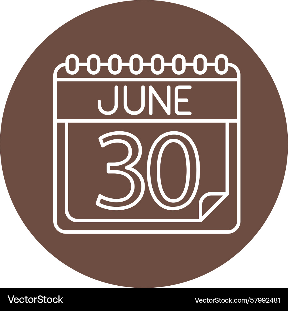 June line multi circle Vector Image