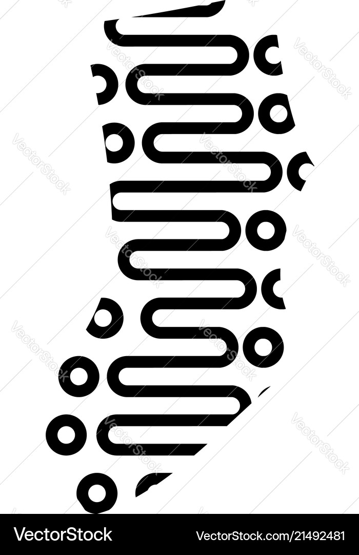 Modern sock icon simple style Modern sock icon simple style vector image