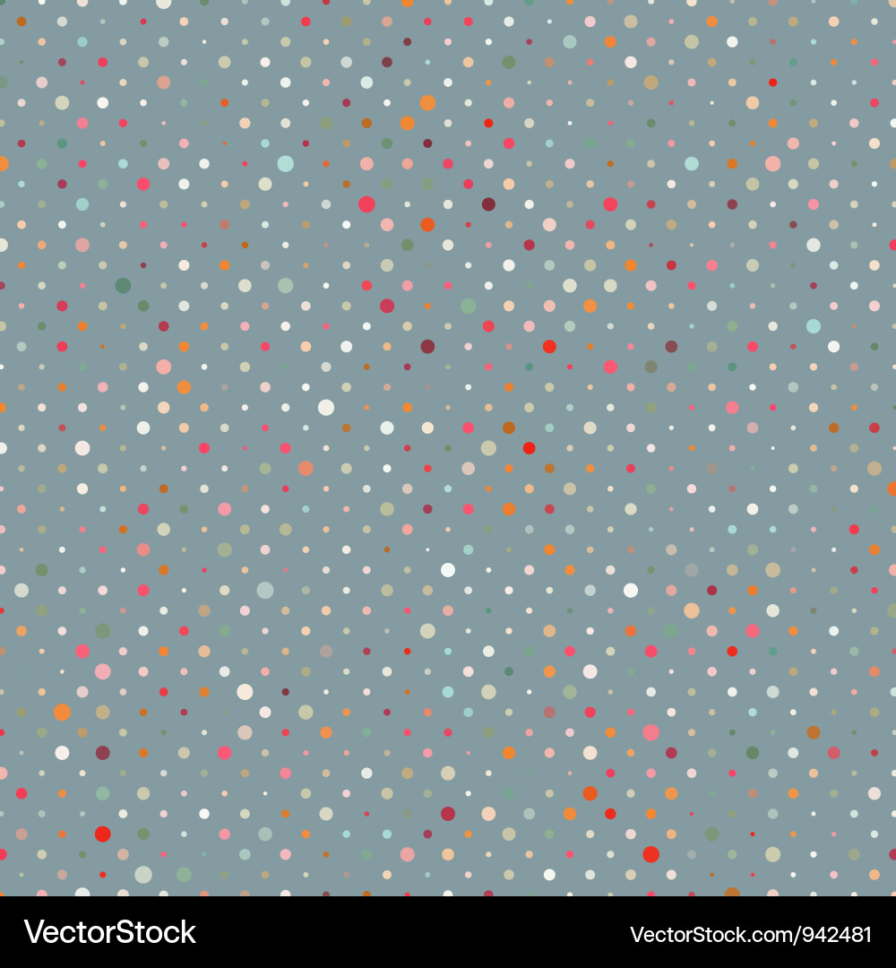 Polka dots pattern background Vector Image