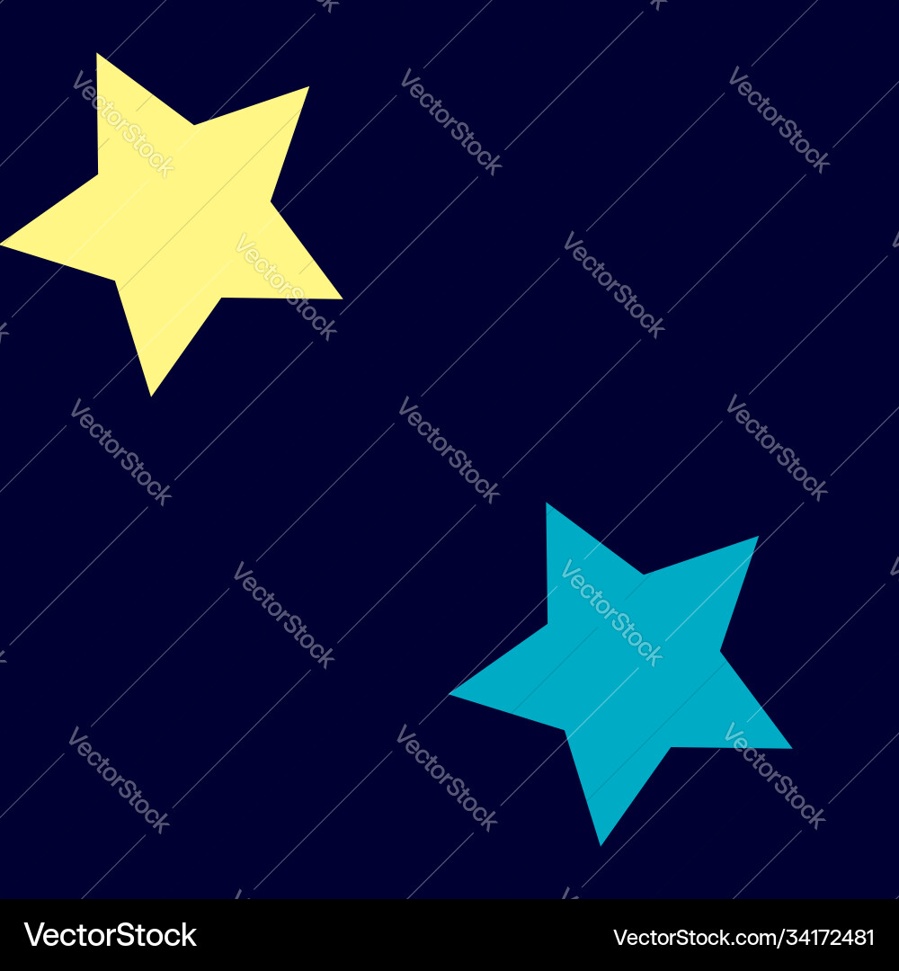 Repeatable star background pattern seamless Repeatable star background pattern seamless vector image
