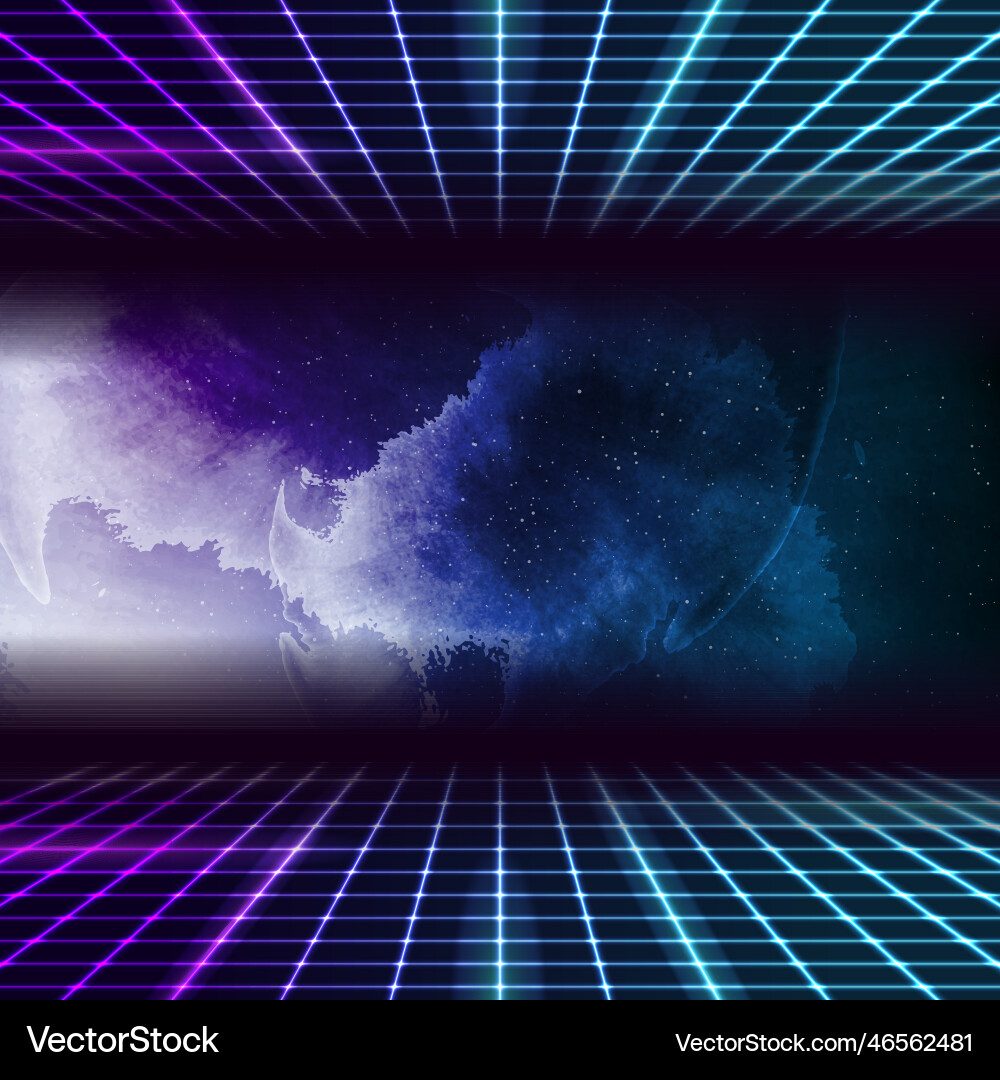 Retro futuristic abstract hi-tech background Retro futuristic abstract hi-tech background vector image