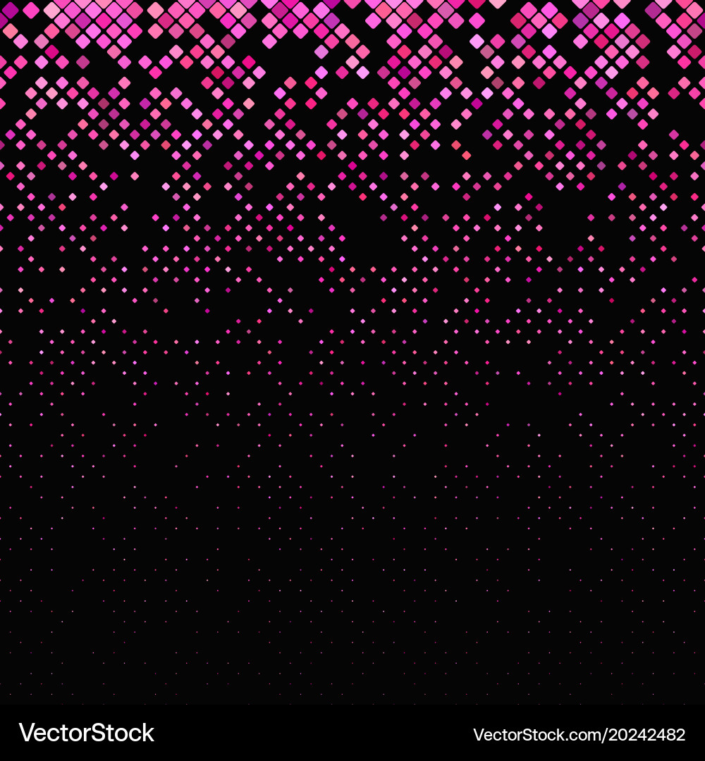 Geometric diagonal rounded square pattern vector image
