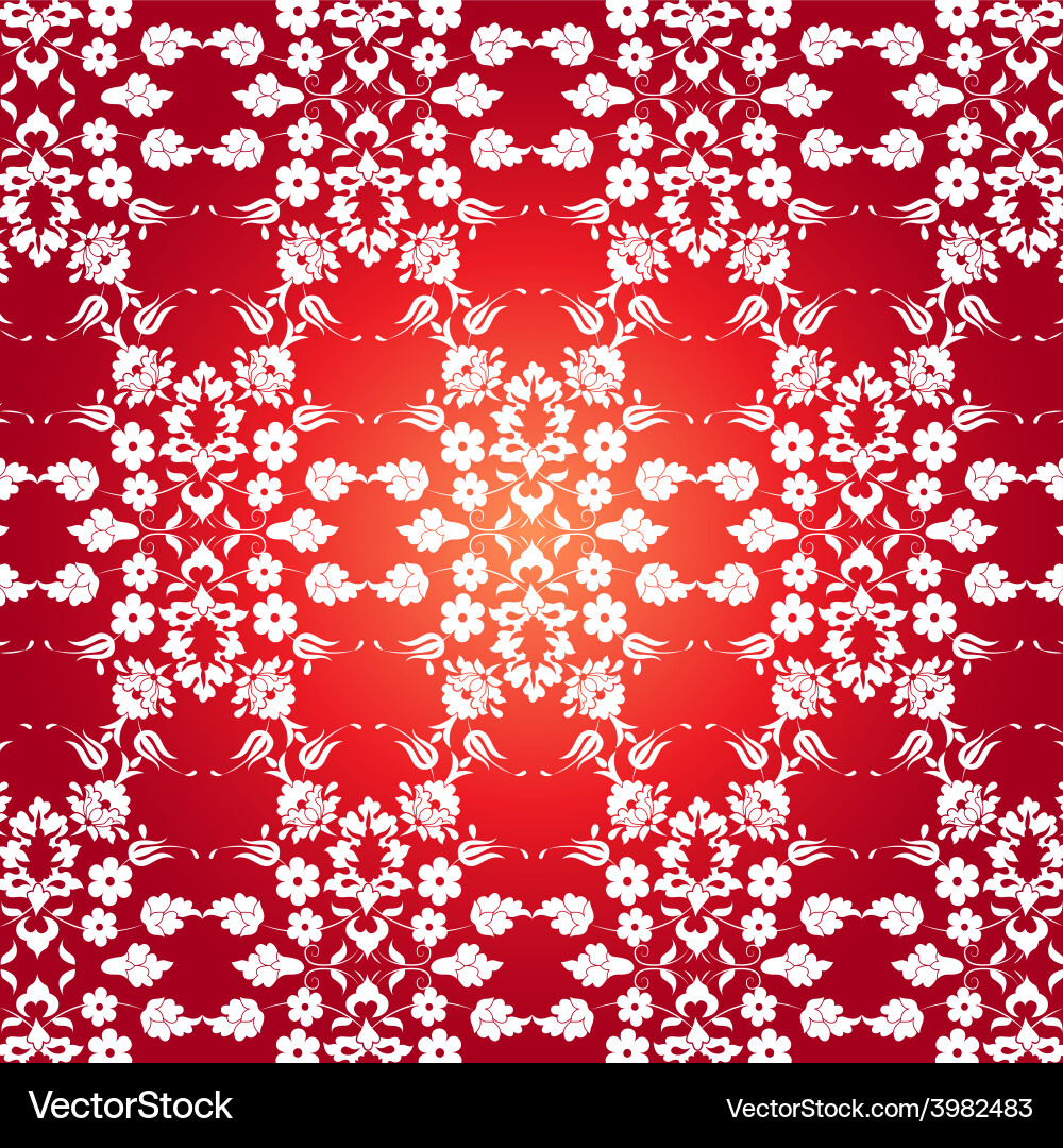 Background with seamless pattern eight Vector Image
