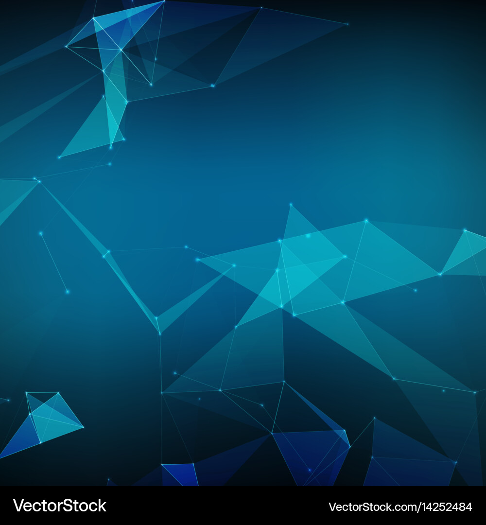Abstract mesh background chaotically vector image