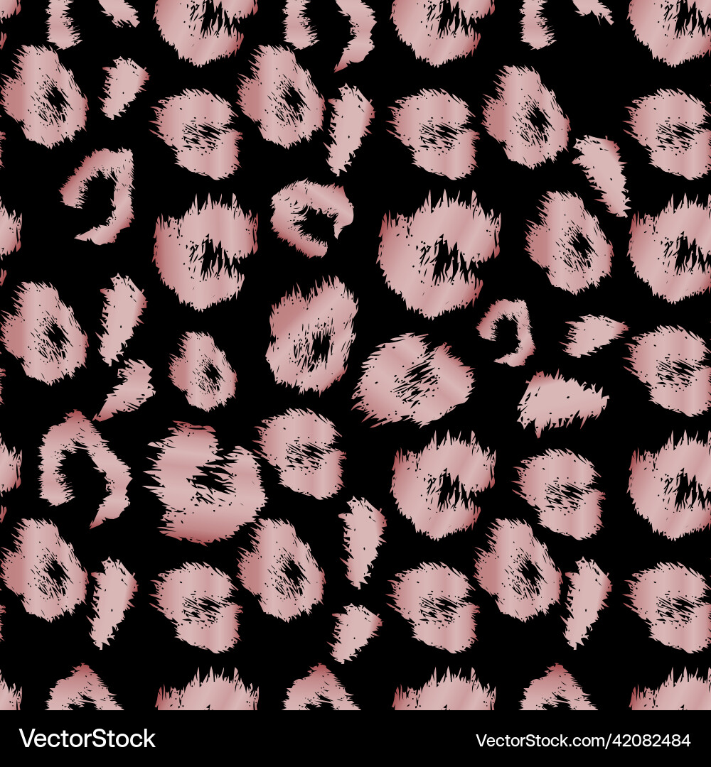 Leopard print pattern repeating seamless Leopard print pattern repeating seamless vector image