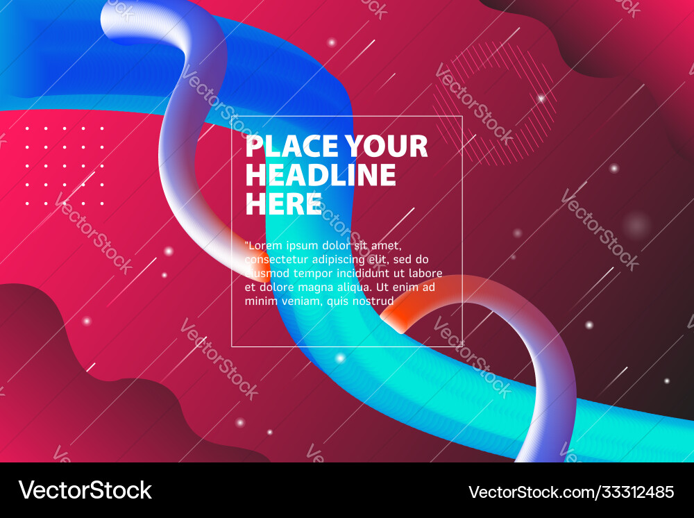 Abstract 3d gradient background with colorful Abstract 3d gradient background with colorful vector image
