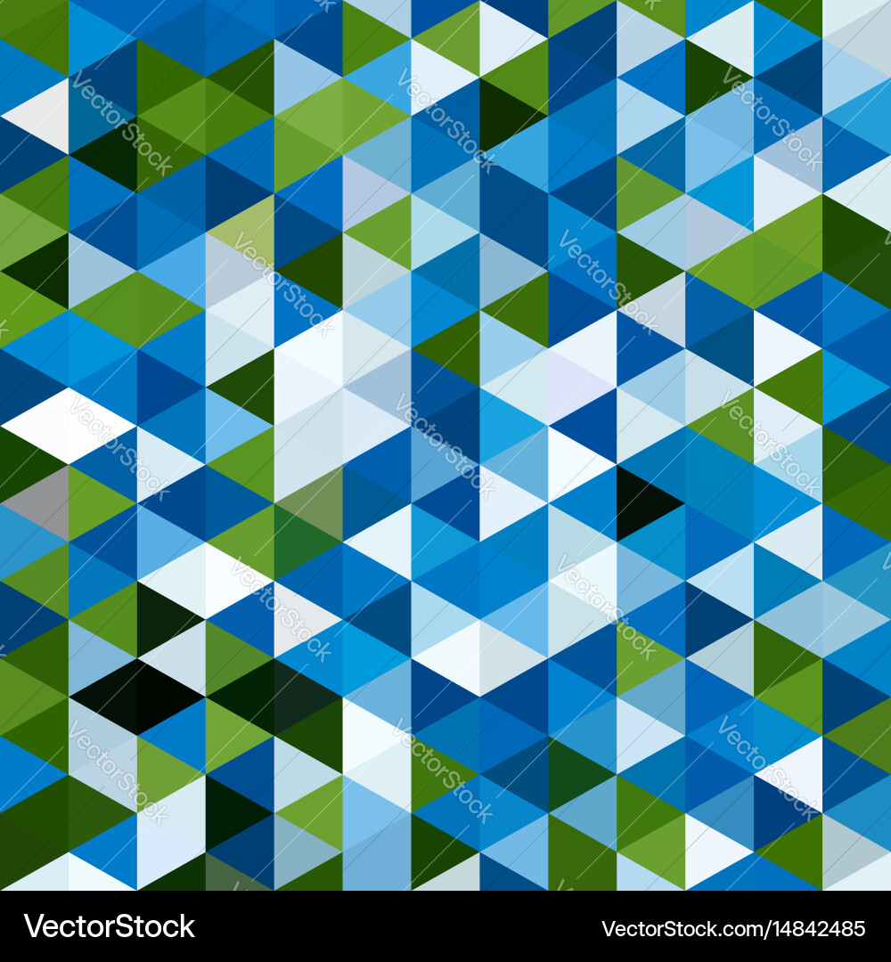Triangular abstract background vector image