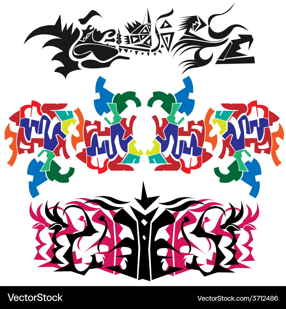 Design patterns Vector Image