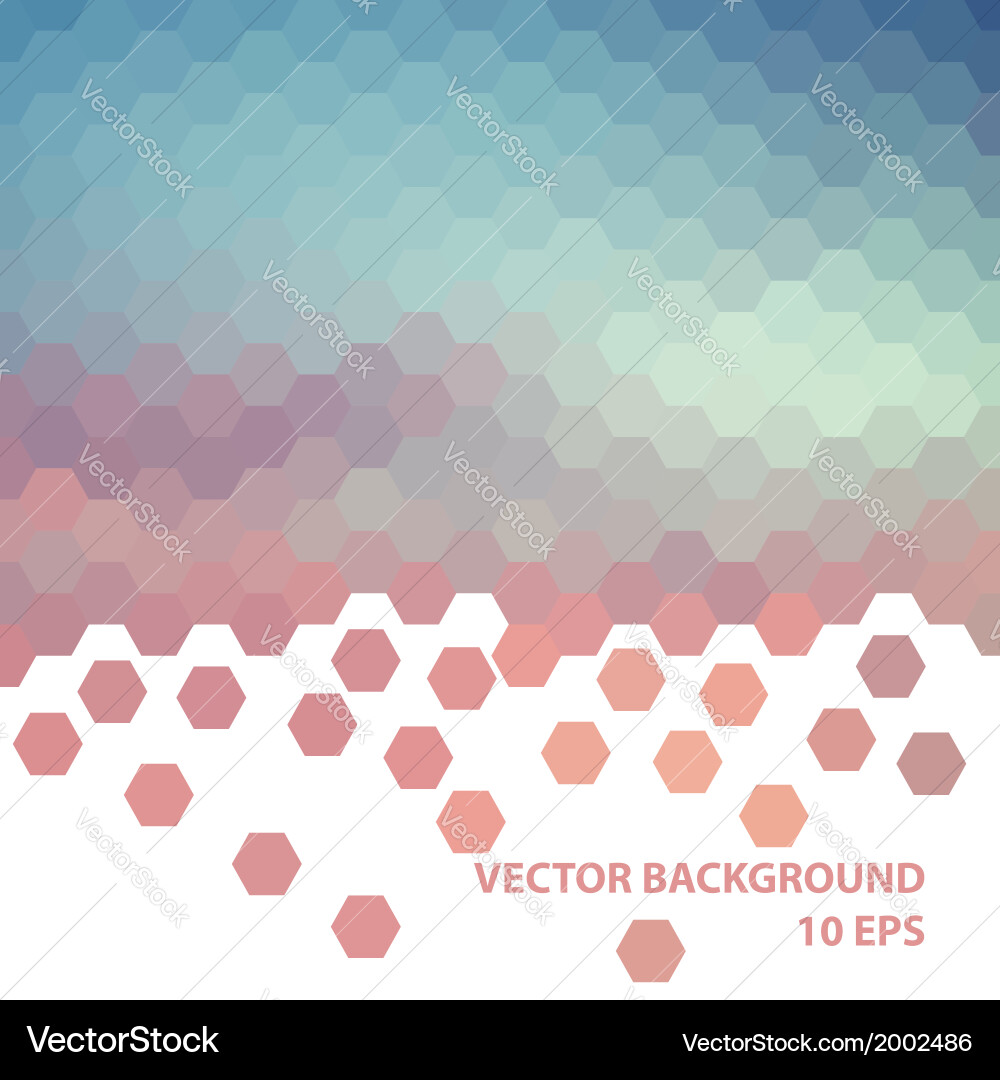 Geometric colorful pattern background Vector Image