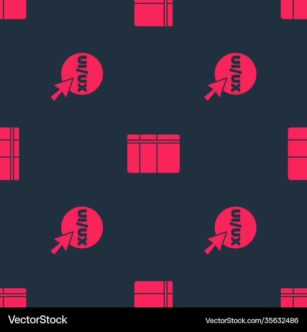 Set ui or ux design and sketchbook album Set ui or ux design and sketchbook album Vector Image