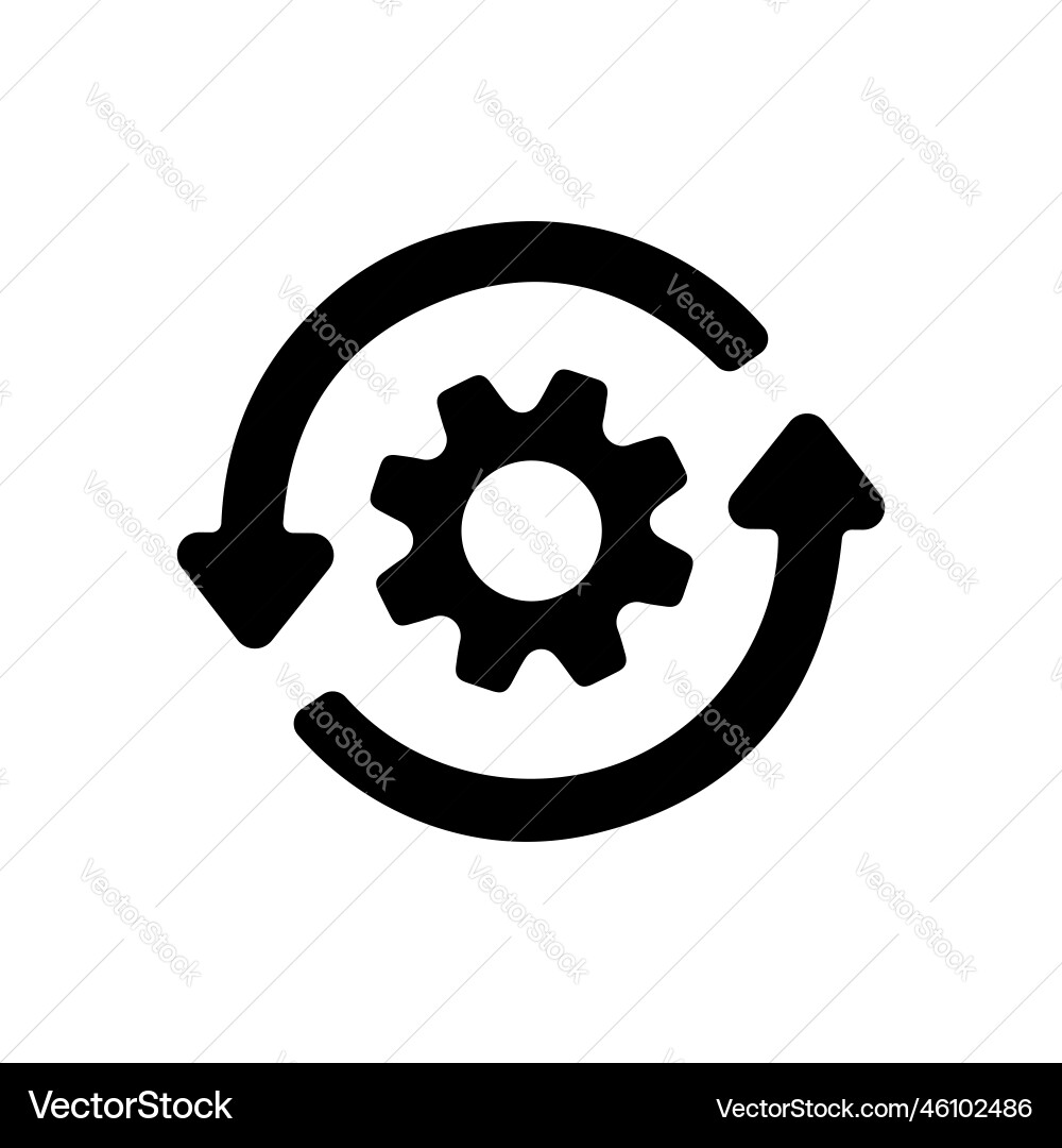Update refresh icon Update refresh icon vector image