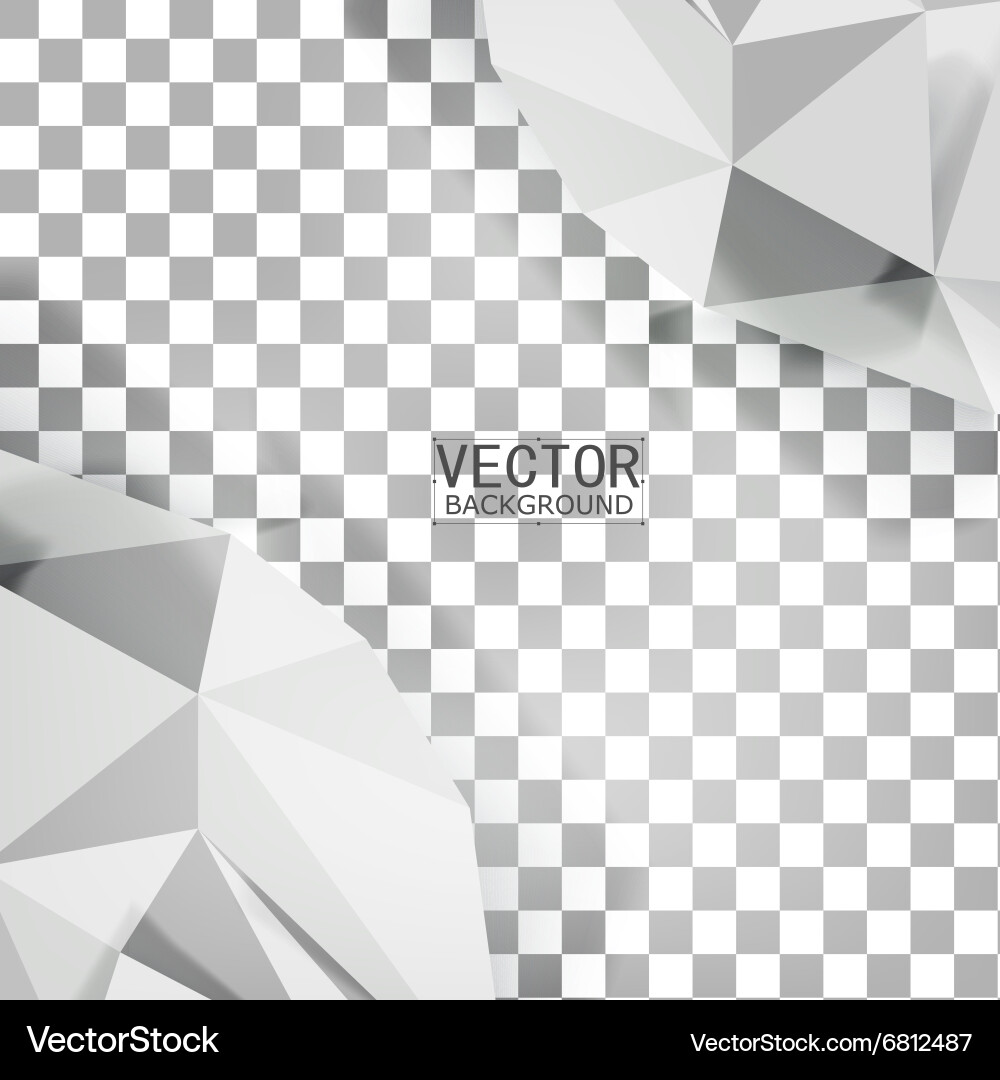 Background abstract polygon triangle vector image