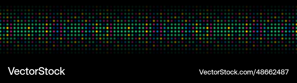 Colorful abstract shiny light circles web header Vector Image