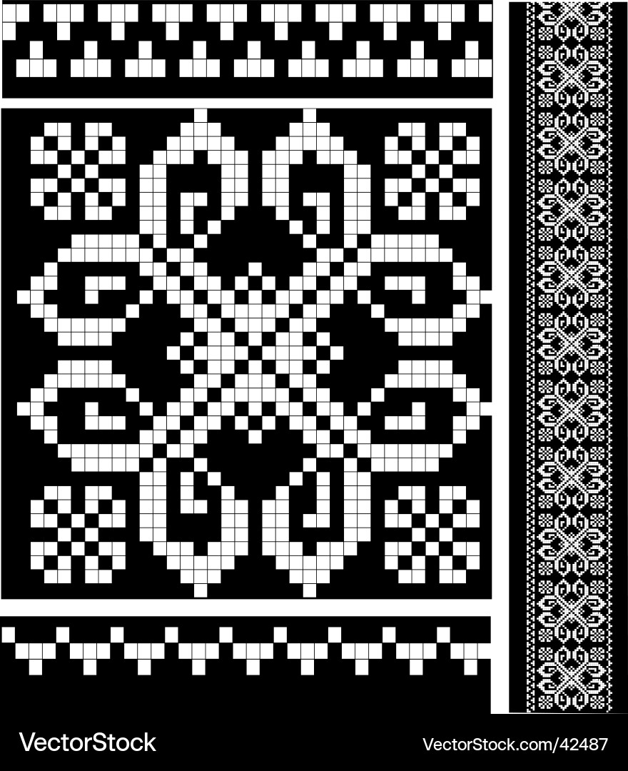 Cube design elements vector image