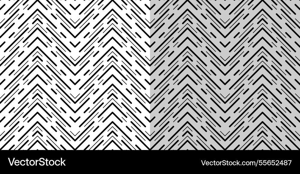 Monochrome seamless pattern of zigzag lines Monochrome seamless pattern of zigzag lines vector image