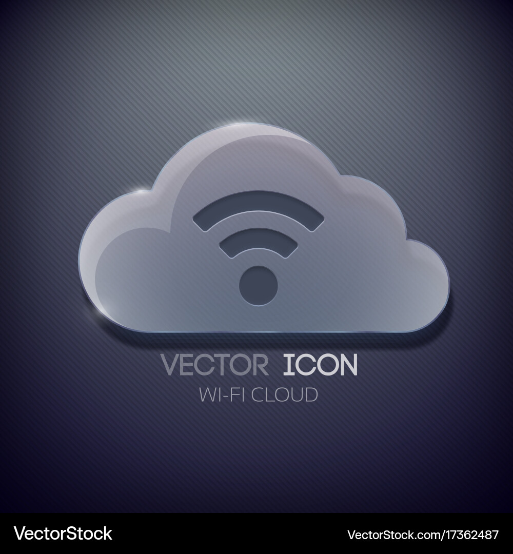 Web abstract icon template vector image