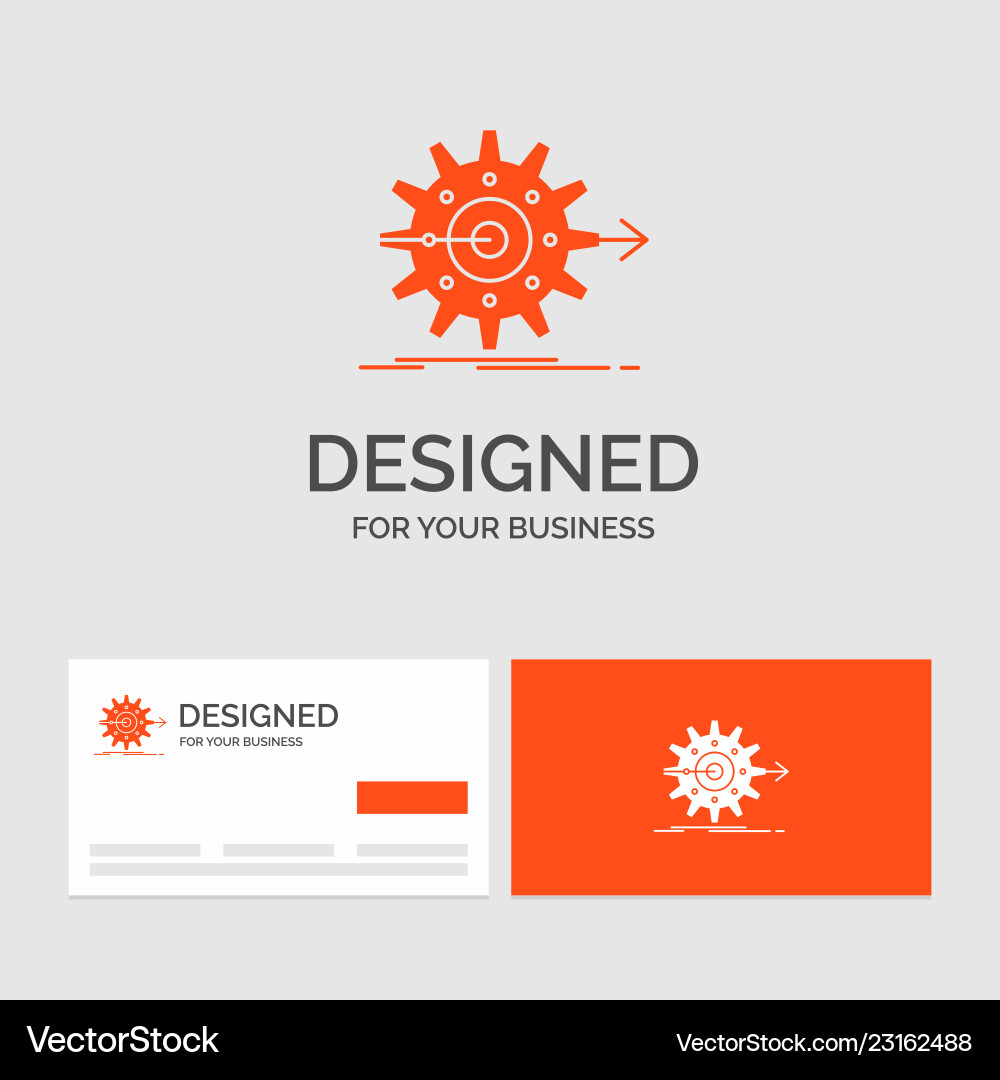 Business logo template for performance progress Vector Image