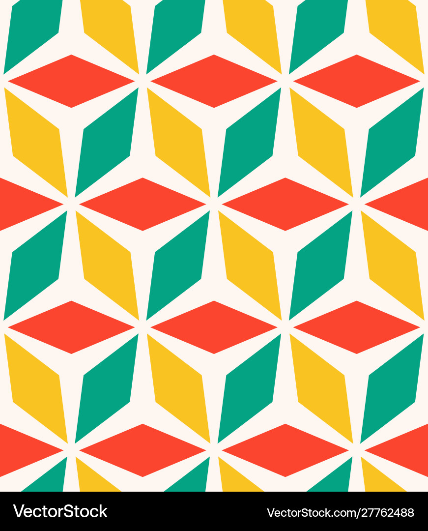 Endless pattern with geometric motif decor Endless pattern with geometric motif decor vector image