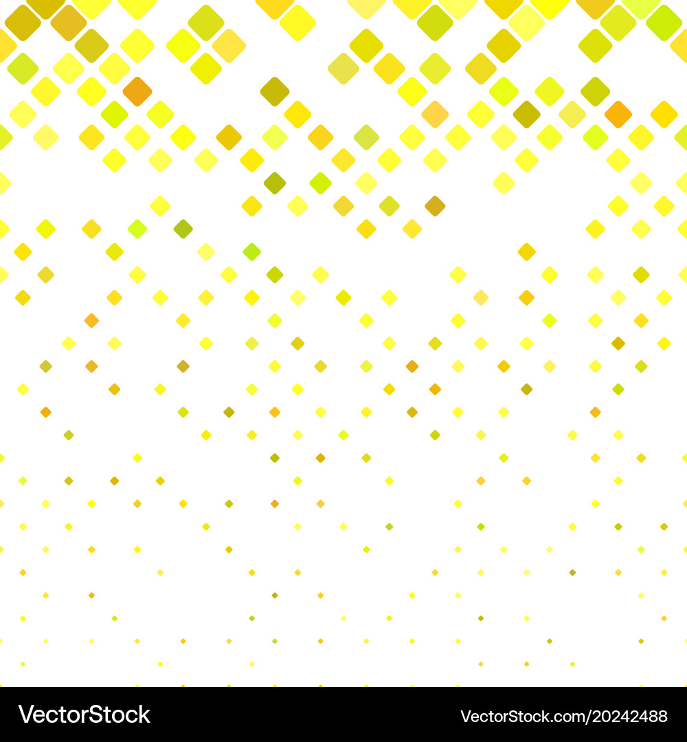 Geometric diagonal square pattern background vector image