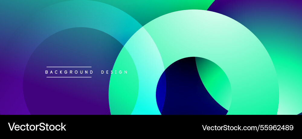 Background design with overlapping circular Background design with overlapping circular vector image