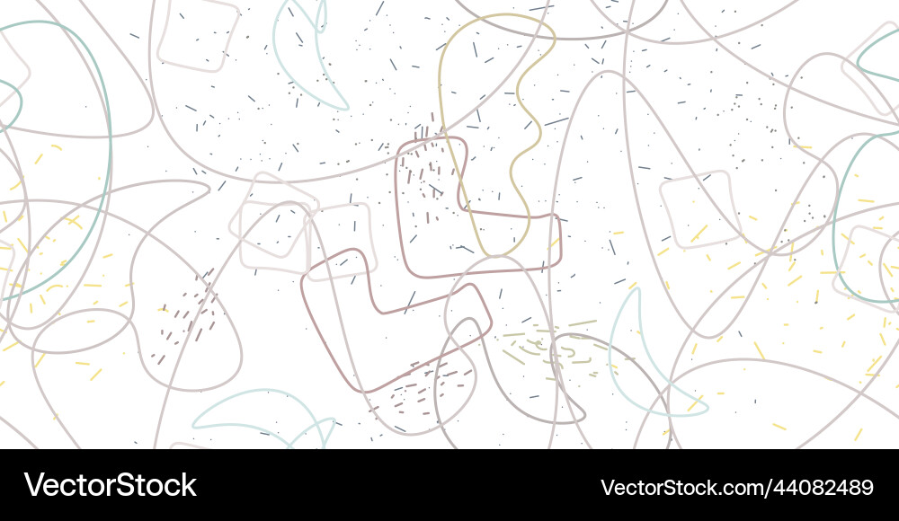 Chaotic simple seamless pattern textile one line Chaotic simple seamless pattern textile one line vector image
