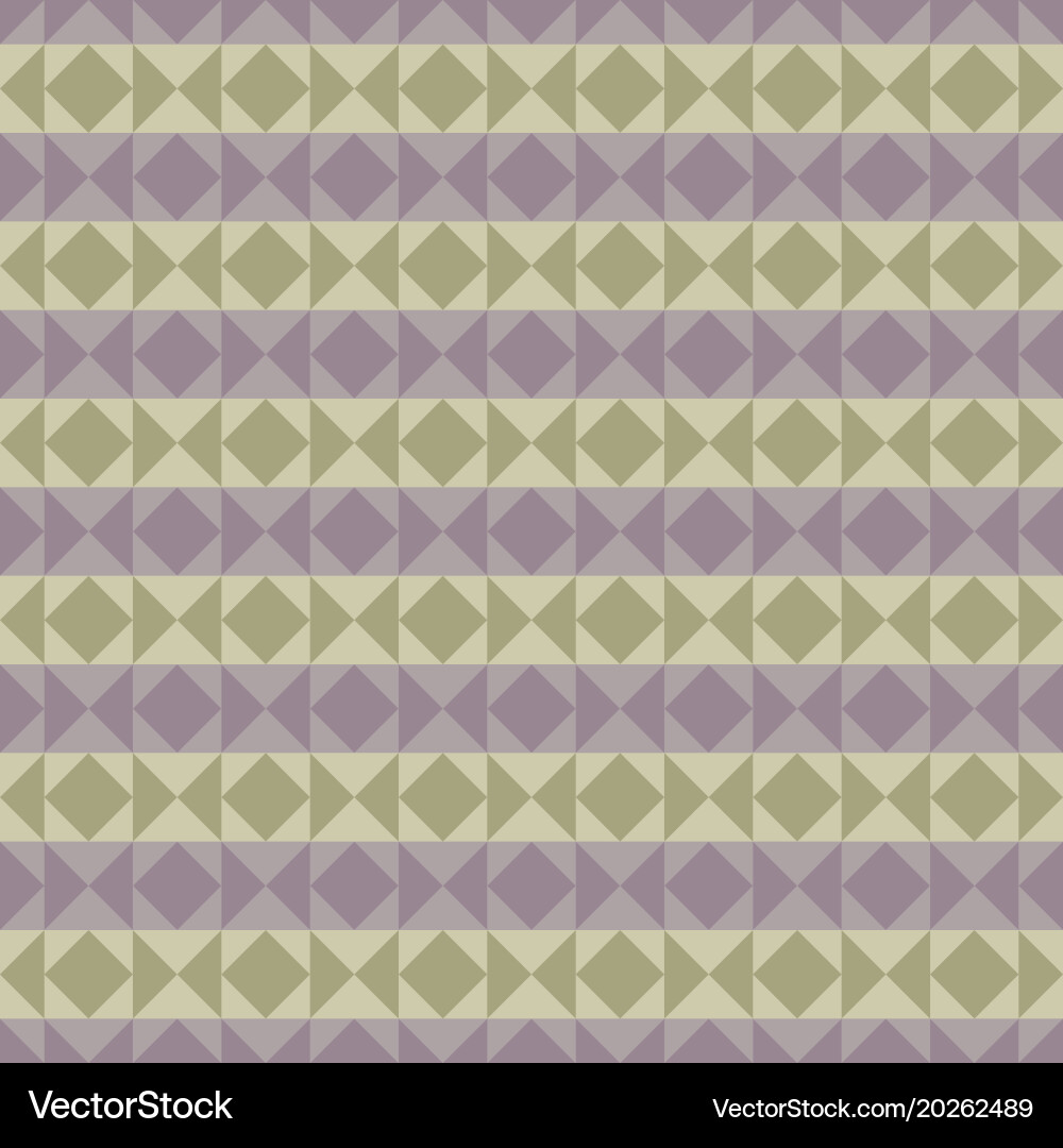 Seamless pattern of triangles background vector image