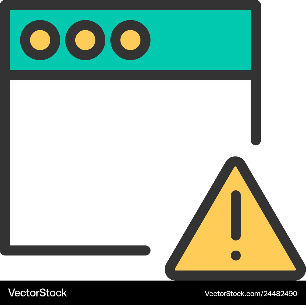 Browser icon design interaction Browser icon design interaction vector image