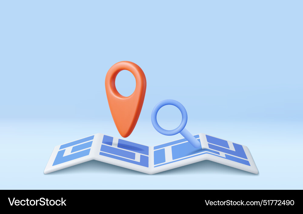 Pin pointer and map location search gps Pin pointer and map location search gps vector image