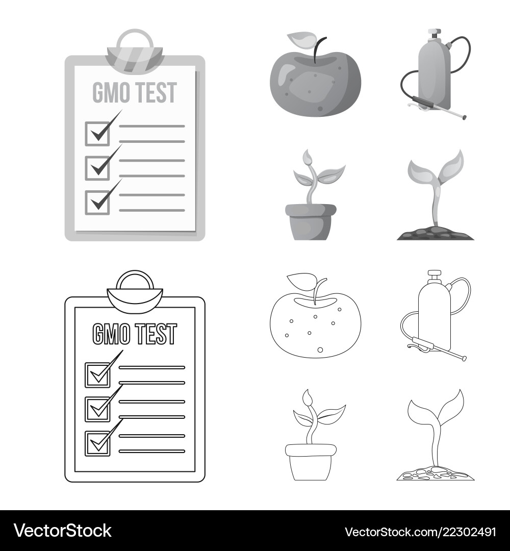 Isolated object of and icon collection Isolated object of and icon collection vector image