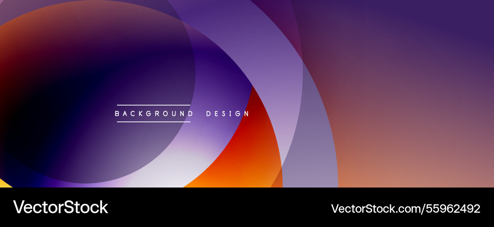 Background design with overlapping circular Background design with overlapping circular vector image