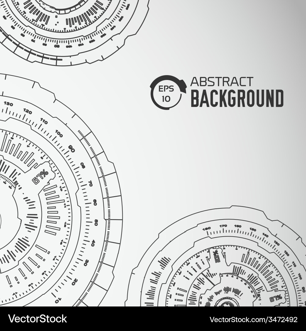 Tech abstract background concept for you design vector image