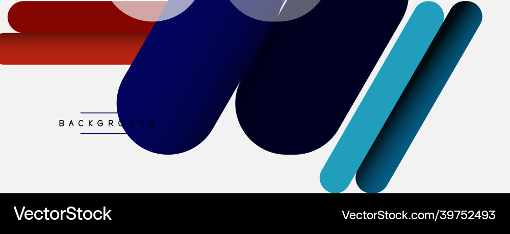 Abstract background round shapes lines Abstract background round shapes lines Vector Image