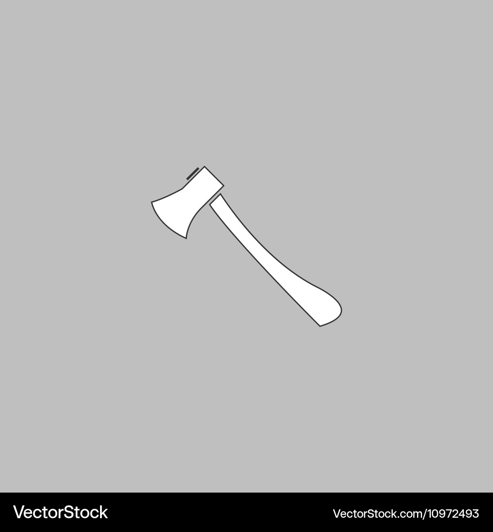 Axe computer symbol Vector Image