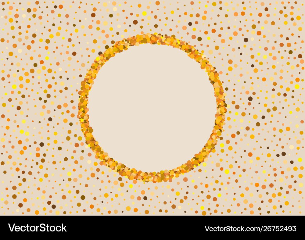 Background with color dots vector image