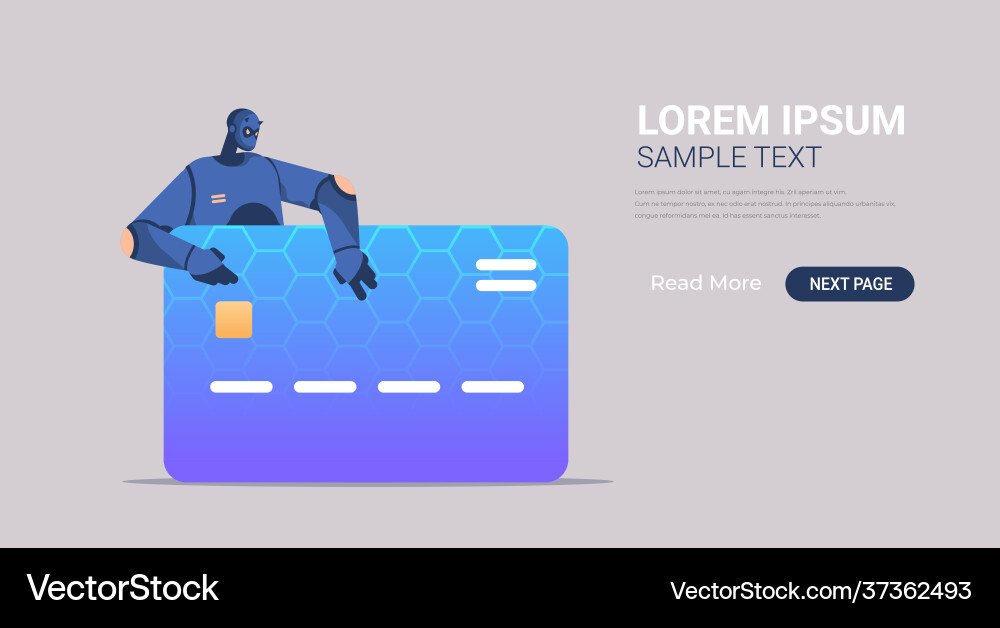 Black robot hacking data privacy security Black robot hacking data privacy security vector image