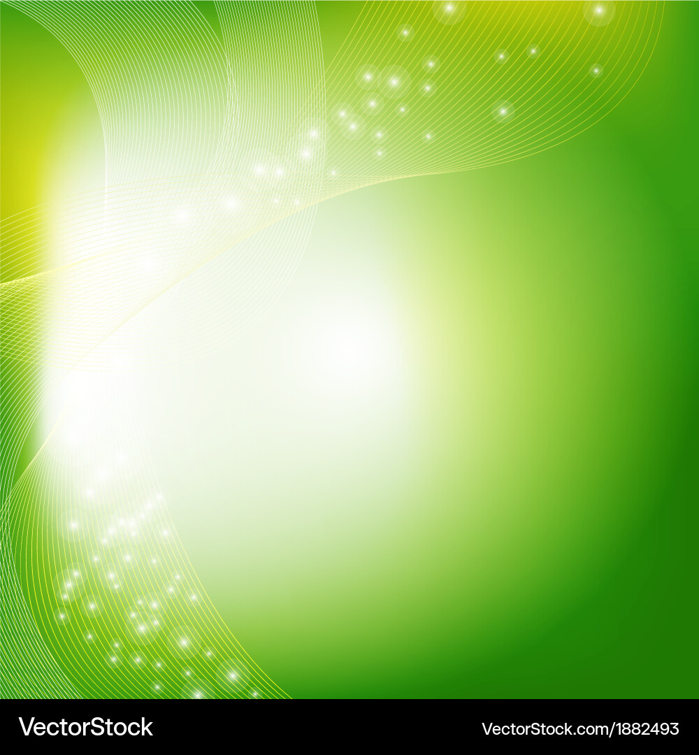 Green eco background Royalty Free Vector Image