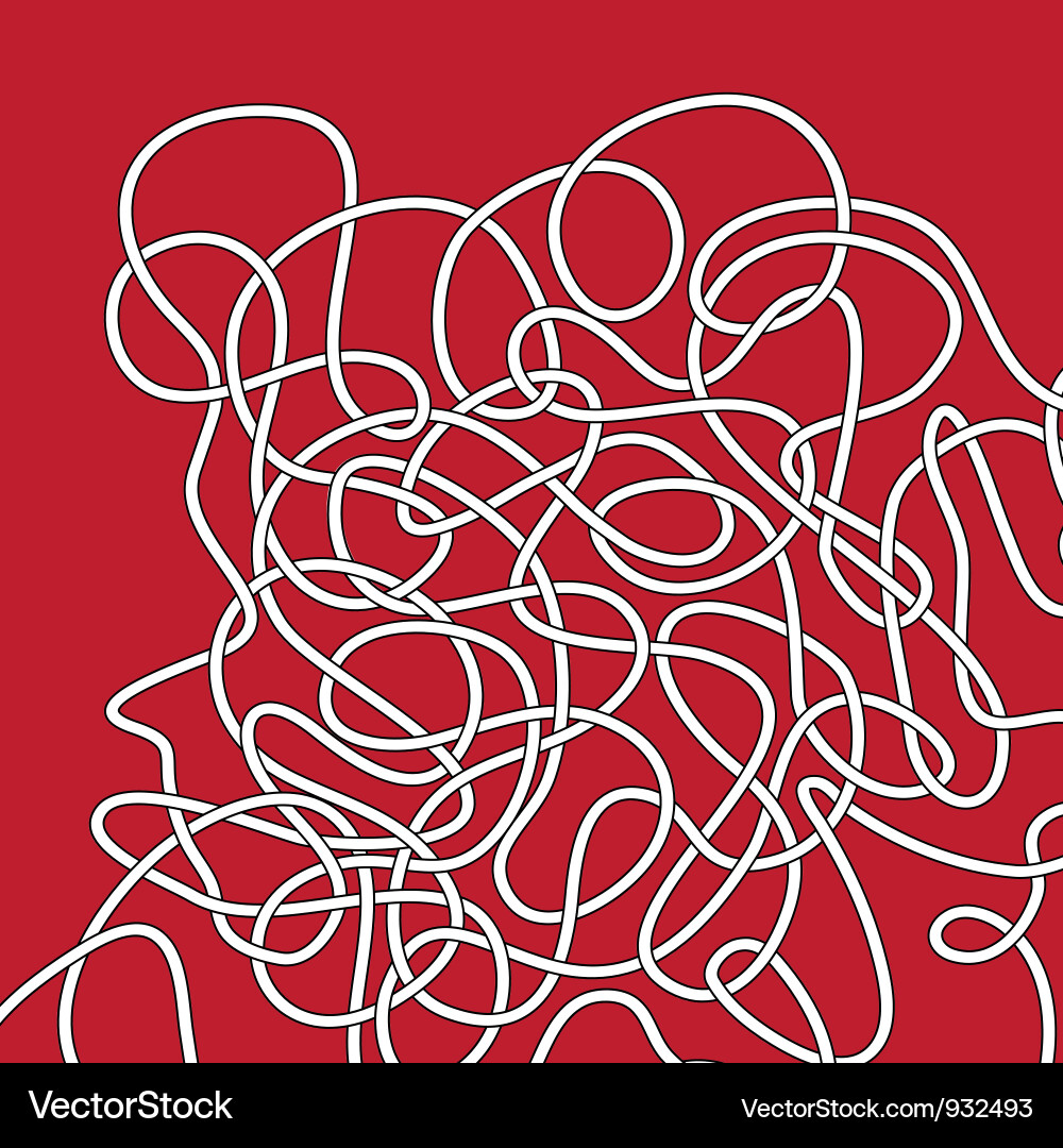 Intricate Rope Pattern vector image