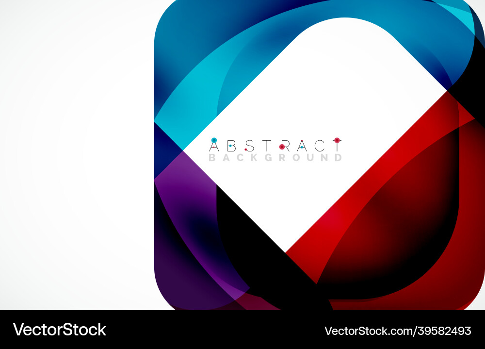 Minimal background abstract square shape Minimal background abstract square shape vector image